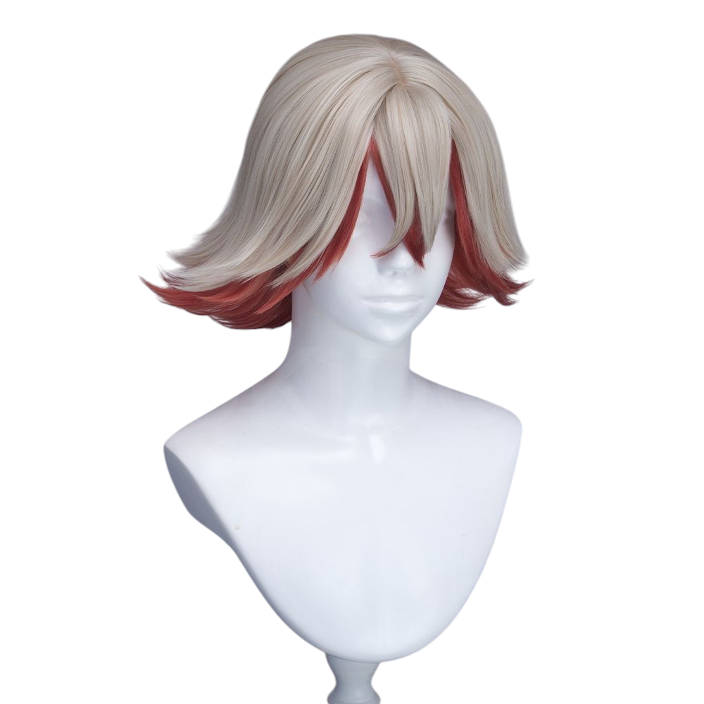 White Smoke Fu Orostel Cosplay Wig - Gachiakuta (Simulation Scalp Short) (FEVERCOS)
