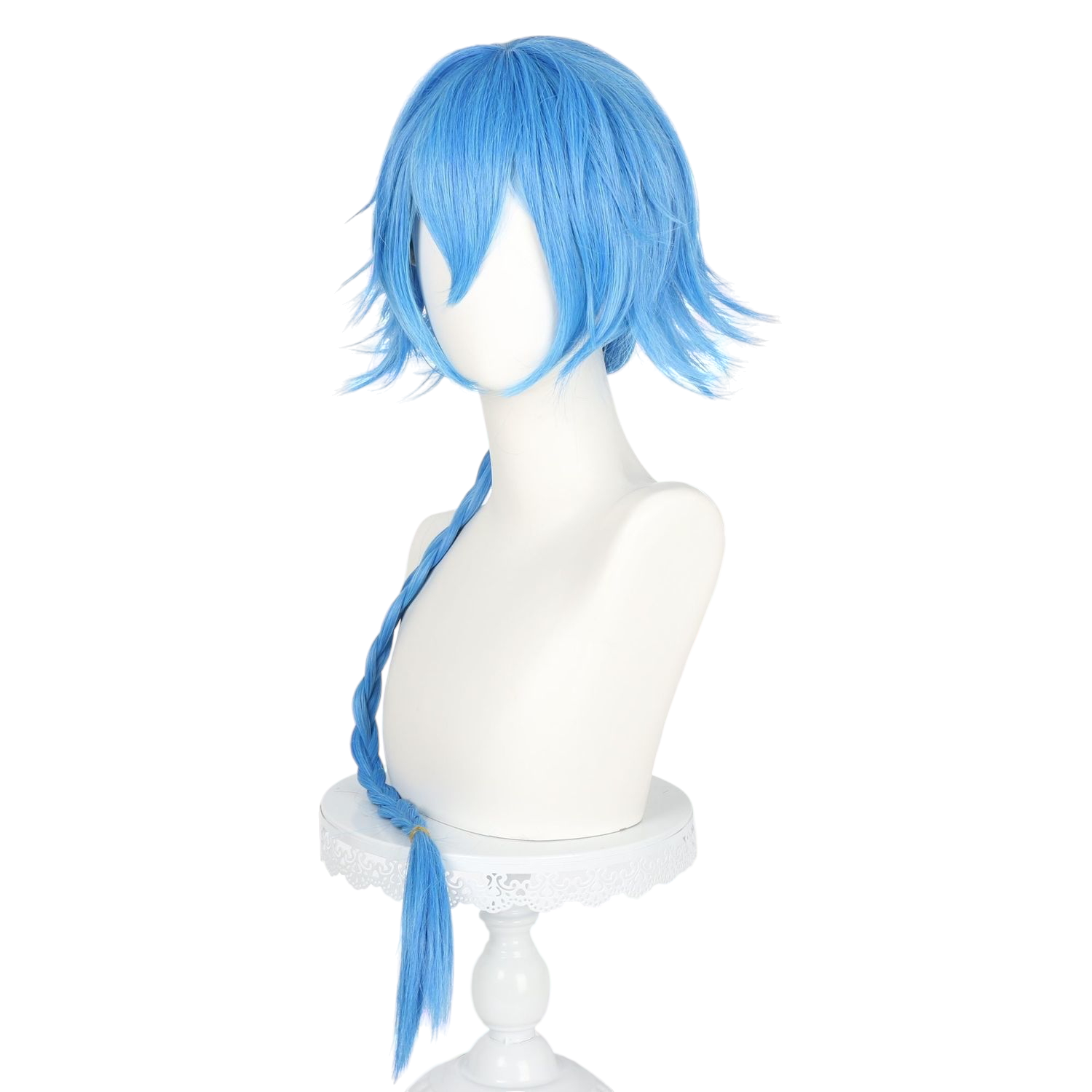 White Smoke Gary Cosplay Wig - Zootopia 2 (Anthropomorphic Long Snake Braid) (FEVERCOS)