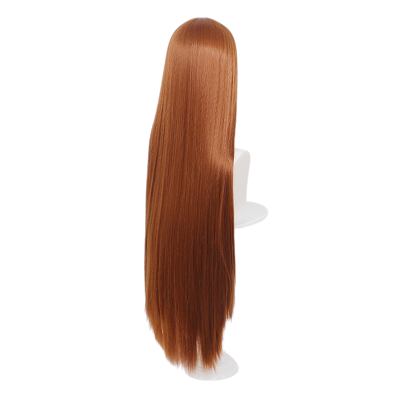 White Smoke Hibari Tojo Cosplay Wig - Variable Barricade (Chestnut Brown Long) (FEVERCOS)