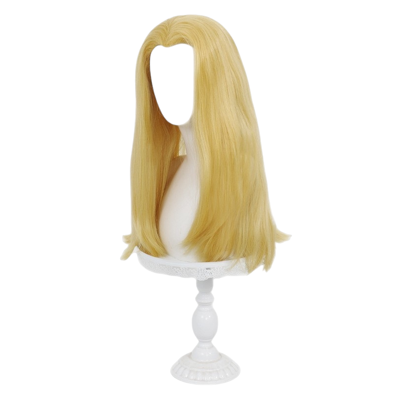 White Smoke Eisen Cosplay Wig - Frieren: Beyond Journey's End (Yellow Teased Short) (FEVERCOS)