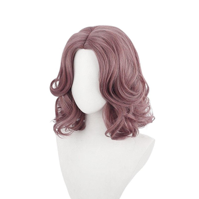 Lavender Melina Cosplay Wig - Elden Ring (Dusty Pink/Brown Scalp) (FEVERCOS)