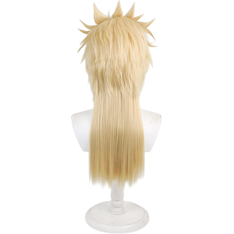 White Smoke Cloud Strife (Miss Cloud / Crossdressing Ver.) Cosplay Wig - Final Fantasy VII (Blonde Braided Pigtails) (FEVERCOS)