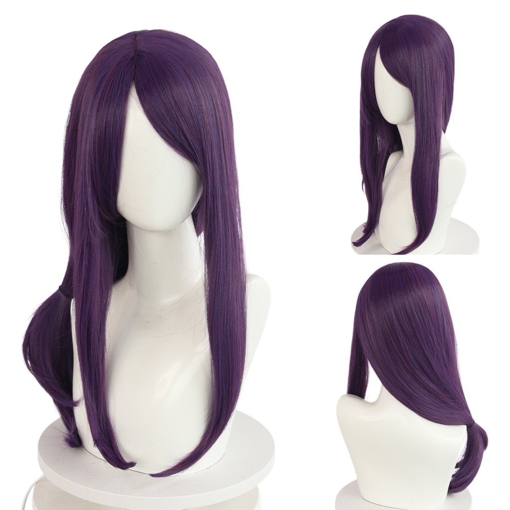 Dark Slate Gray Rize Kamishiro Cosplay Wig - Tokyo Ghoul (Purple Long) (FEVERCOS)
