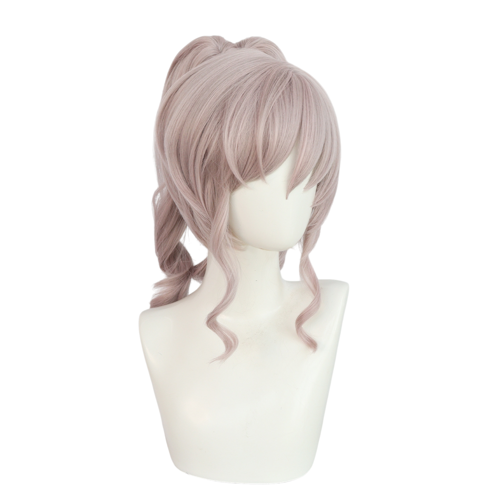 Light Gray Naomi Orthmann Cosplay Wig - Metallic Rouge (Brown Bob) (FEVERCOS)