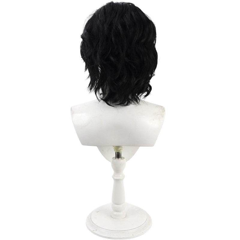 White Smoke Raya Lucaria Scholar Cosplay Wig - Elden Ring (Black Curly Scalp) (FEVERCOS)