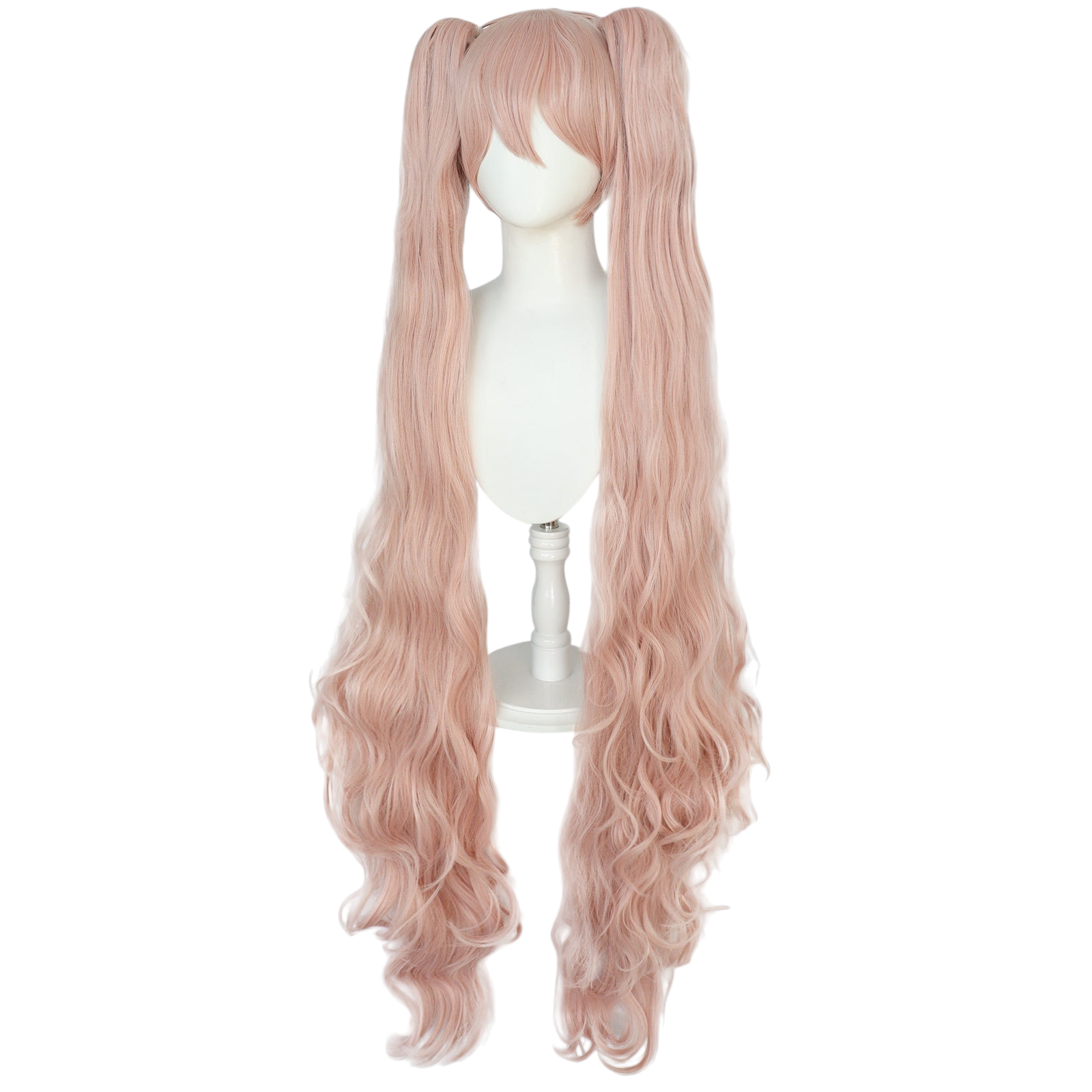 Tan Hatsune Miku (Pink Sakura Ver.) Cosplay Wig - Vocaloid (120cm Twin Tails) (FEVERCOS)
