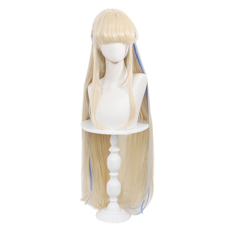 White Smoke Toki Asukuma (Bunny Girl Ver.) Cosplay Wig - Blue Archive (Silver Long Scalp) (FEVERCOS)