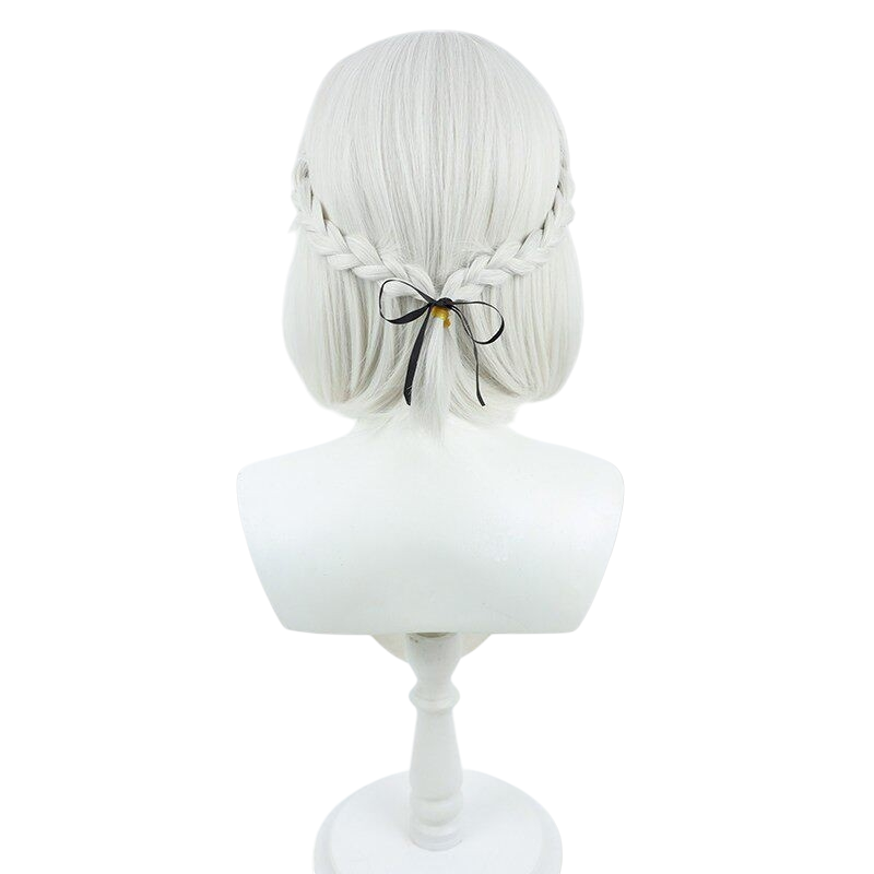 White Smoke Sena Himuro Cosplay Wig - Blue Archive (Silver Long Loose) (FEVERCOS)