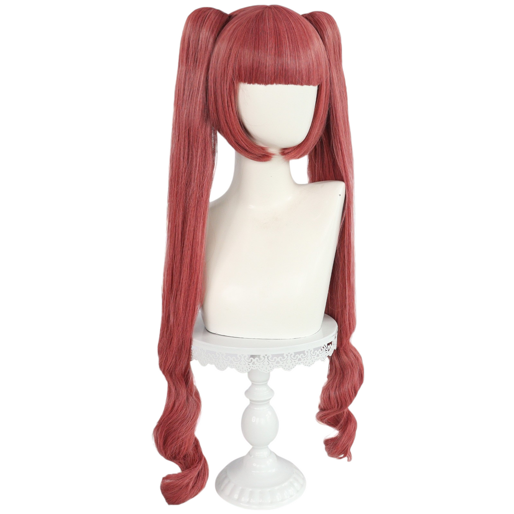 Sienna Yurine Hanazono Cosplay Wig - Dropkick on My Devil! (Red Ringlets) (FEVERCOS)