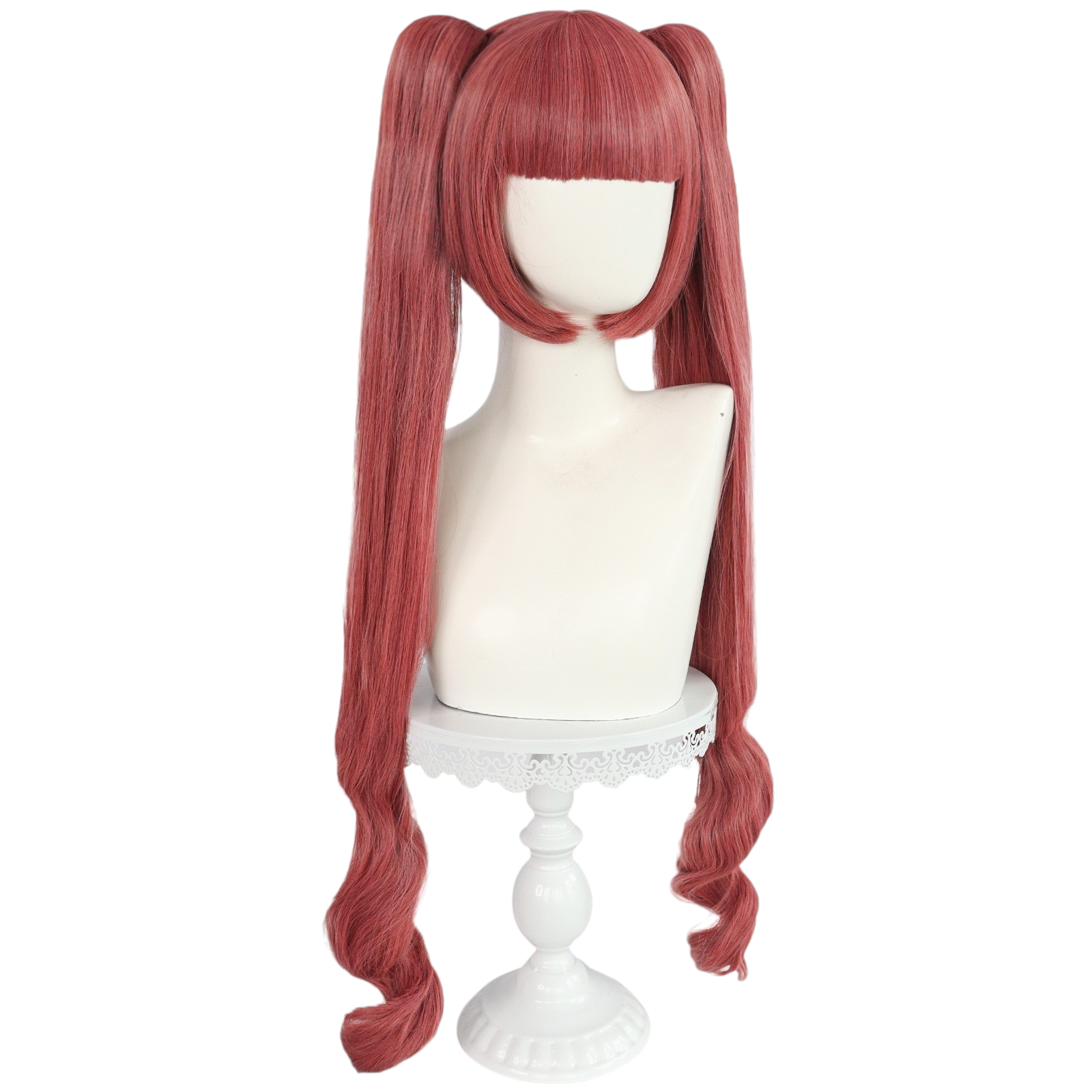 Sienna Yurine Hanazono Cosplay Wig - Dropkick on My Devil! (Red Ringlets) (FEVERCOS)