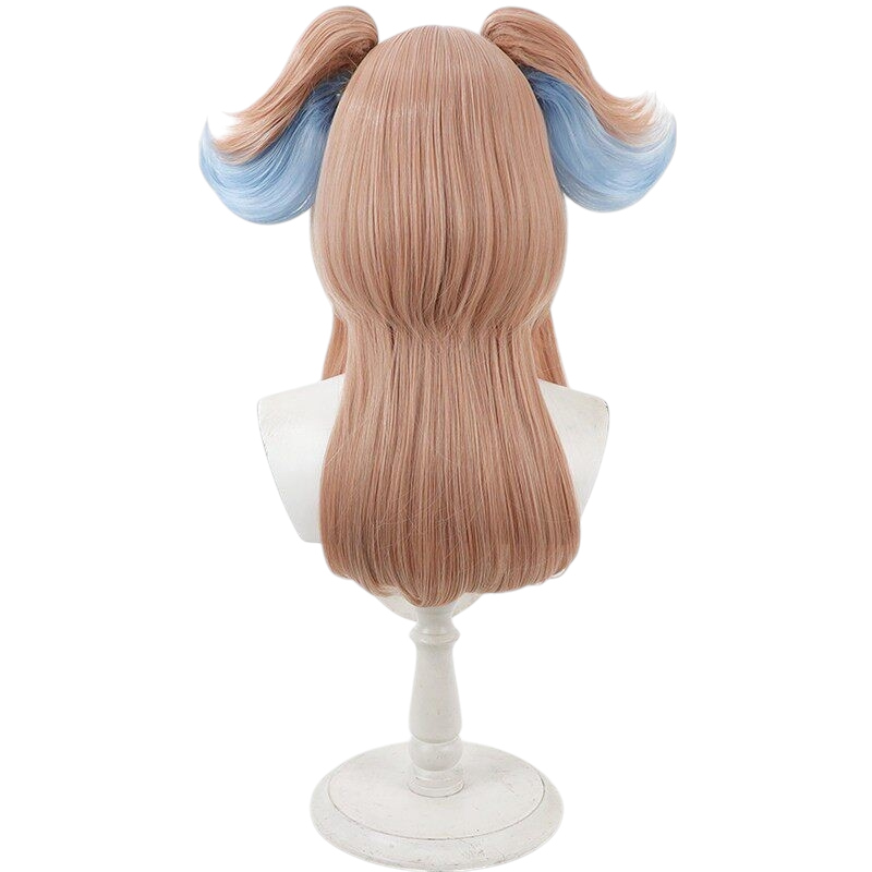 White Smoke Linnea Cosplay Wig - Genshin Impact (Scalp Detachable Ponytail) (FEVERCOS)
