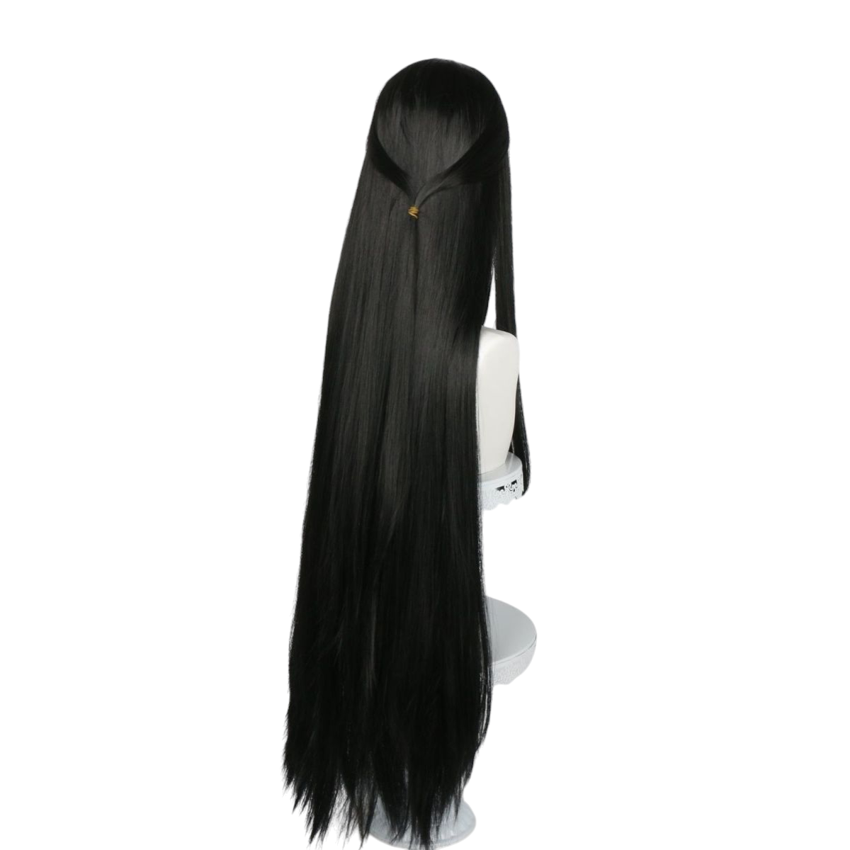 White Smoke Yingying Cosplay Wig - Where Winds Meet (Black Middle Part Long) (FEVERCOS)