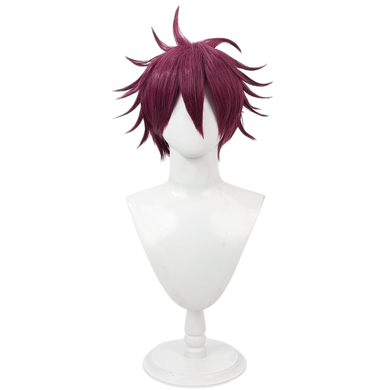 White Smoke Carpaccio Luo-Yang Cosplay Wig - Mashle: Magic and Muscles (Student Robe Ver.) (FEVERCOS)