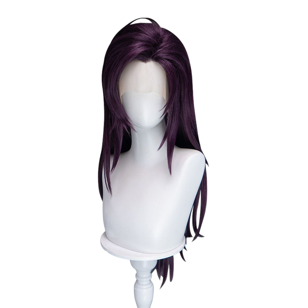 White Smoke Kai'Sa Cosplay Wig - League of Legends (60cm Widow's Peak Mini Lace Front) (FEVERCOS)