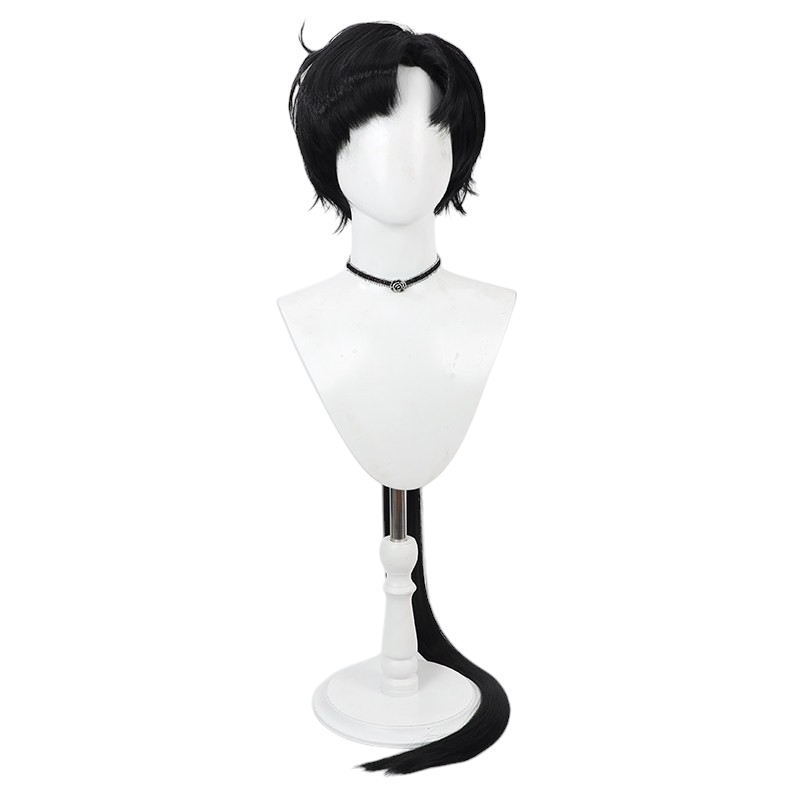 White Smoke Kou Seiya Cosplay Wig - Star Fighter (Teased Crown Long Tail) (FEVERCOS) Sailor Moon