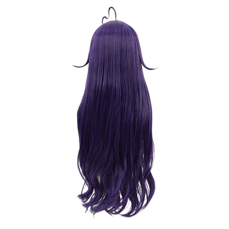 White Smoke Utena Hiiragi Cosplay Wig - Gushing over Magical Girls (Magia Baiser Long Deep Purple) (FEVERCOS)