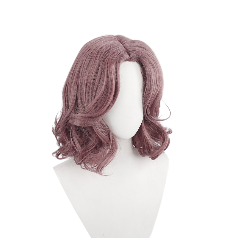 Lavender Melina Cosplay Wig - Elden Ring (Dusty Pink/Brown Scalp) (FEVERCOS)