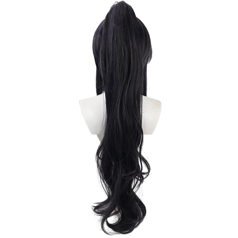White Smoke Kozeki Ui (Swimsuit Ver.) Cosplay Wig - Blue Archive (Detachable Ponytail) (FEVERCOS)