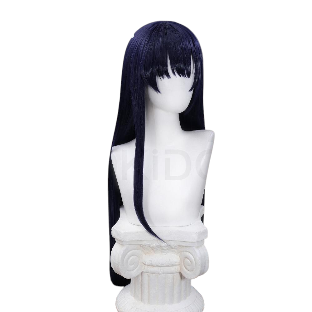 White Smoke Anna Yamada Cosplay Wig - The Dangers in My Heart (80cm Long Straight) (FEVERCOS)