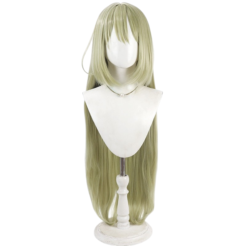 White Smoke Nichika Nanakusa Cosplay Wig - Idolmaster Shiny Colors (Long Straight Scalp) (FEVERCOS)
