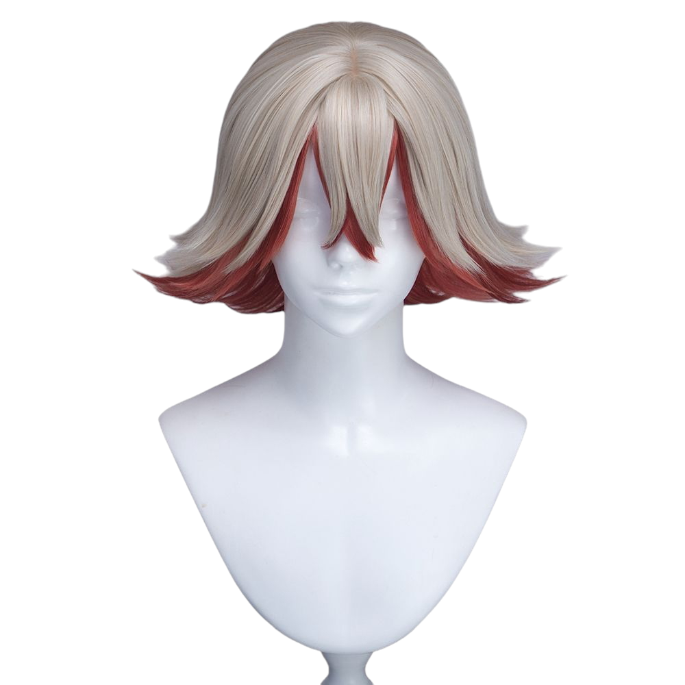 White Smoke Fu Orostel Cosplay Wig - Gachiakuta (Simulation Scalp Short) (FEVERCOS)