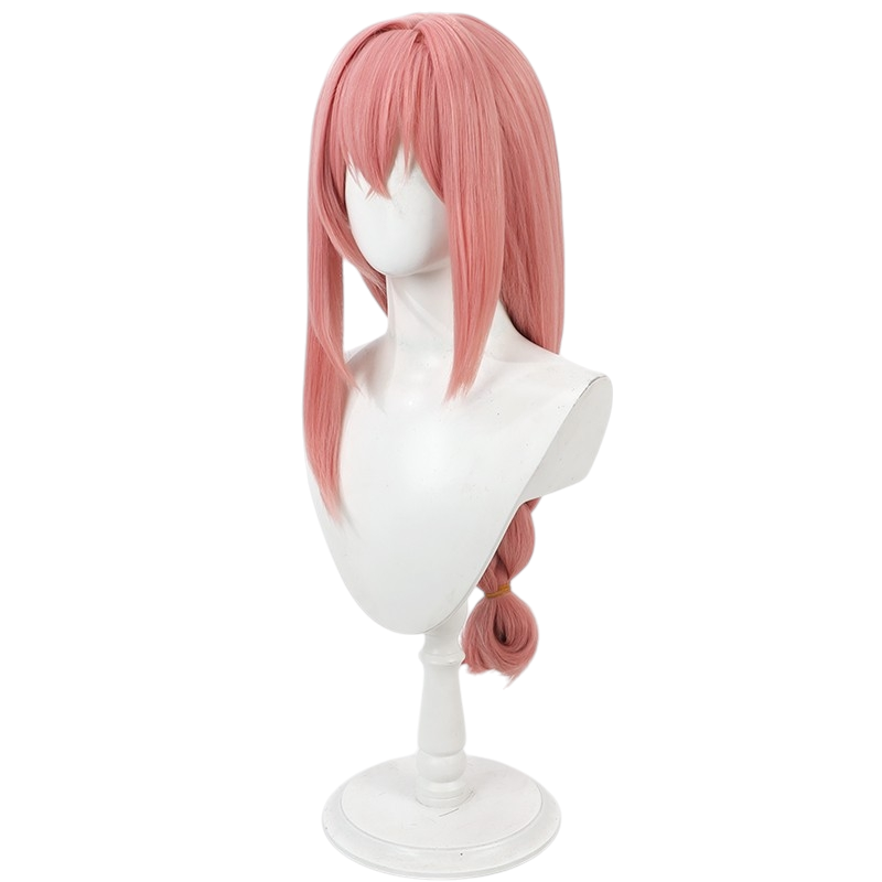 White Smoke Tsukishiro Yanagi Cosplay Wig - Zenless Zone Zero (Asymmetrical Scalp Crimped Braid) (FEVERCOS)