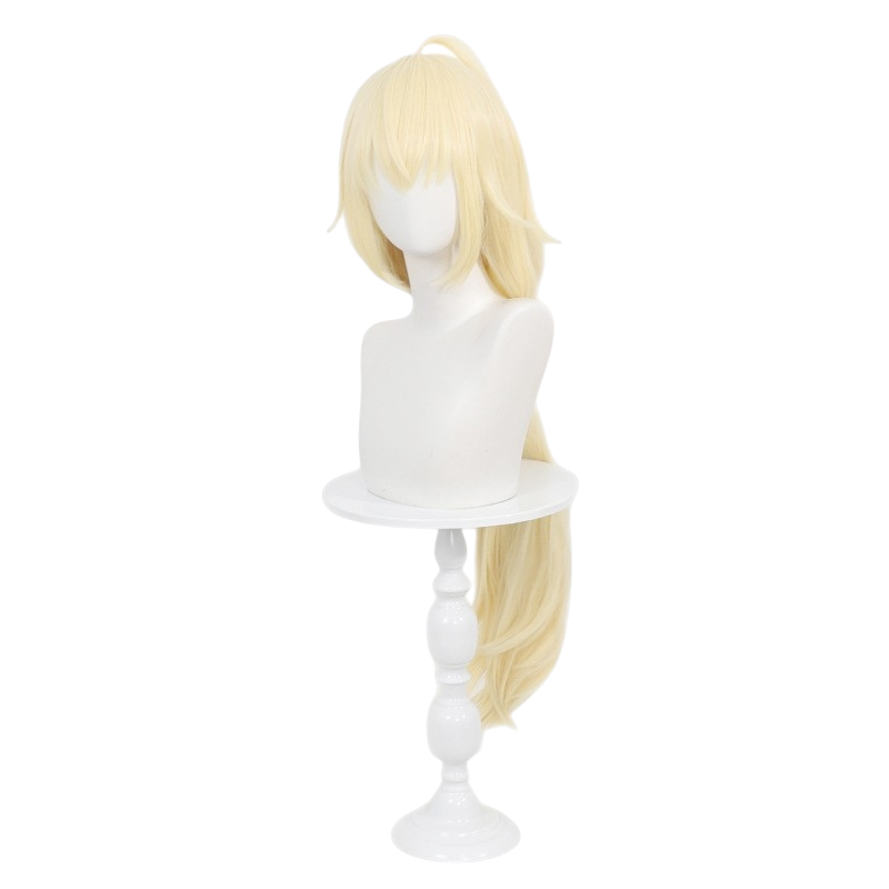 White Smoke Reed (Five-Star Ver.) Cosplay Wig - Arknights (Red Ponytail Scalp) (FEVERCOS)