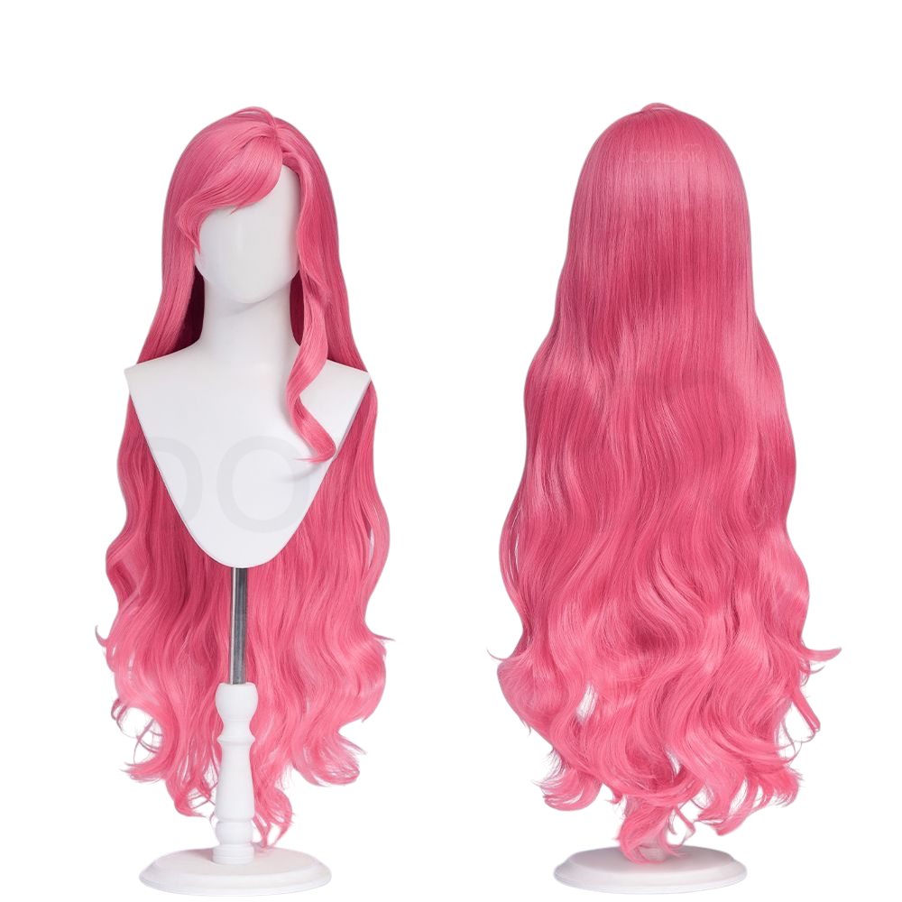White Smoke Iris Cosplay Wig - LoliRock (100cm Custom Color Wavy Scalp) (FEVERCOS)