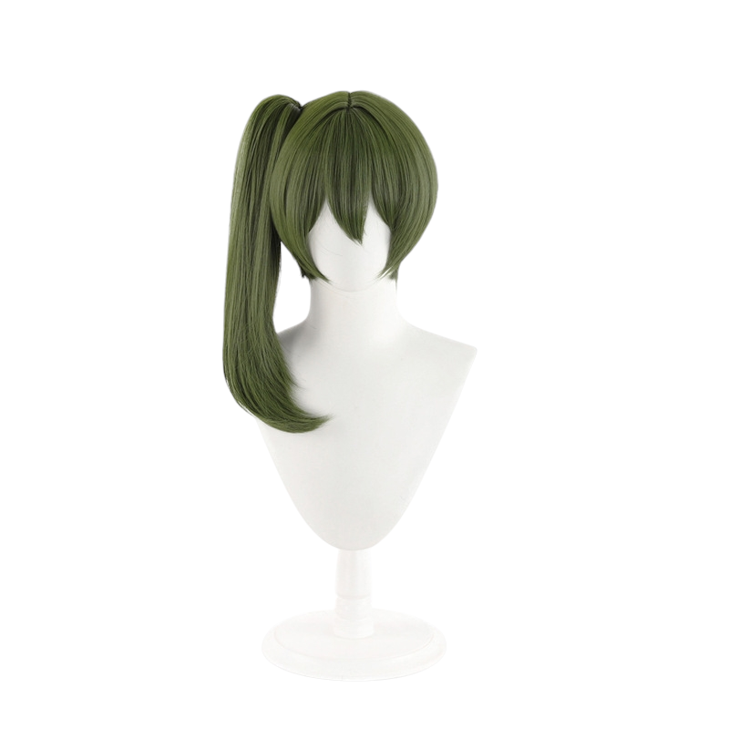 Lavender Ubel Cosplay Wig - Frieren: Beyond Journey's End (Green Clip Ponytail Scalp) (FEVERCOS)