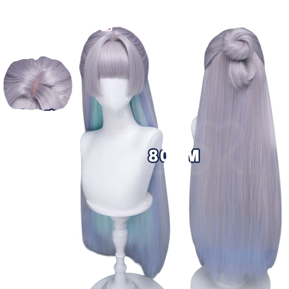 White Smoke Nayuta Cosplay Wig - Goddess of Victory: NIKKE (80cm T-Color Scalp) (FEVERCOS)