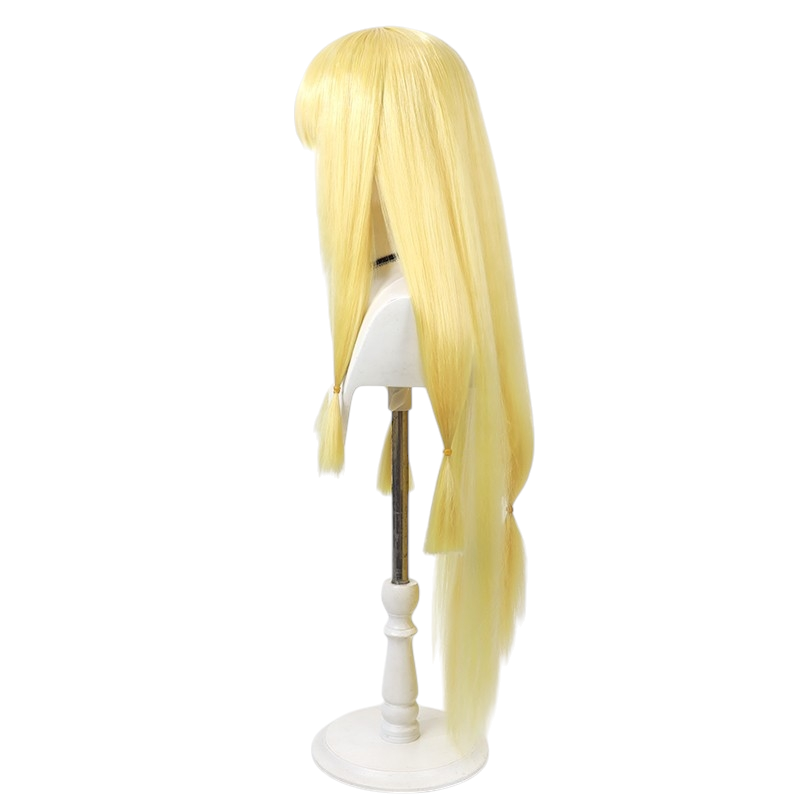 White Smoke Serie Cosplay Wig - Frieren: Beyond Journey's End (Yellow Blonde Long Loose) (FEVERCOS)