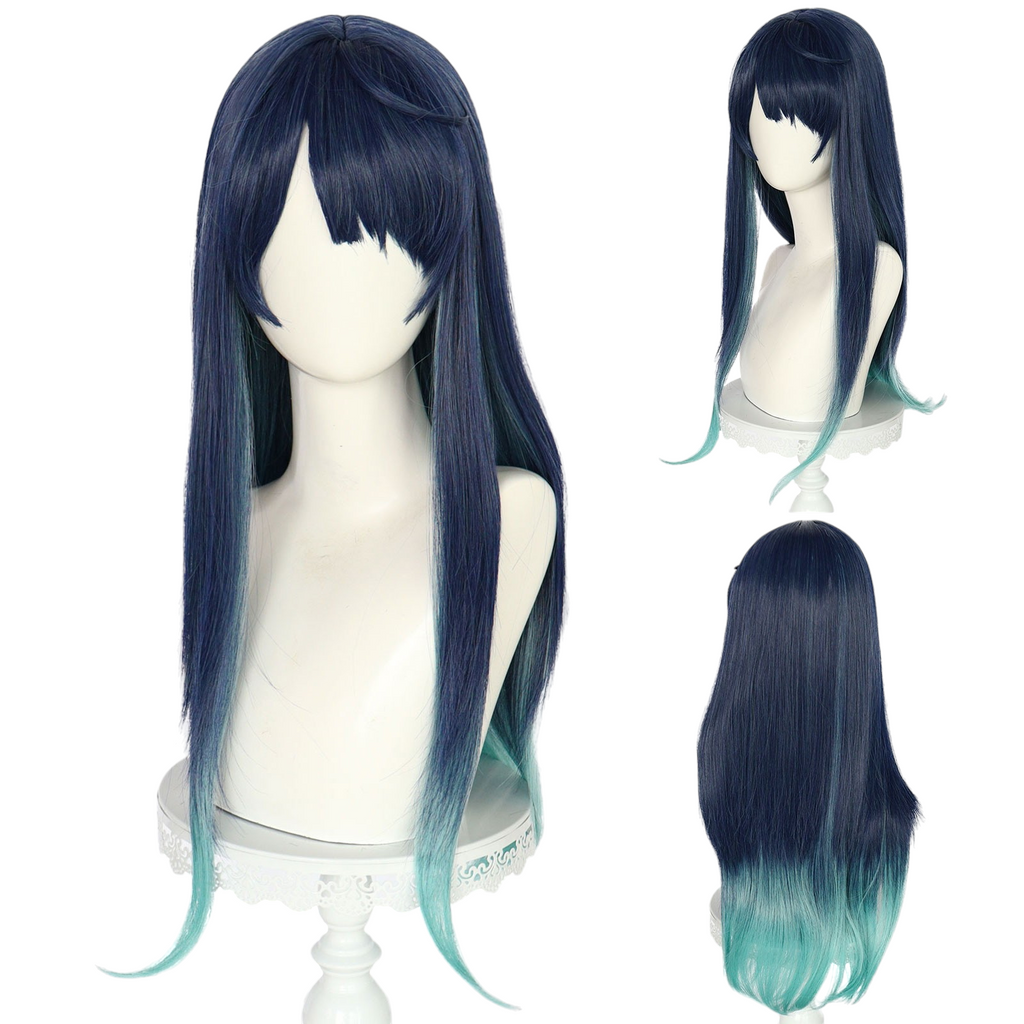 Beige Akane Kurokawa (Long) Cosplay Wig - Oshi no Ko (Blue/Purple Gradient) (FEVERCOS)