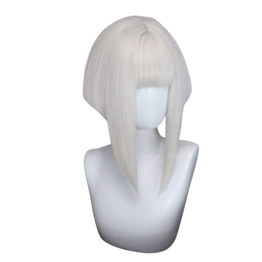 White Smoke Hyo Cosplay Wig - Gachiakuta (Custom Color Short Scalp) (FEVERCOS)
