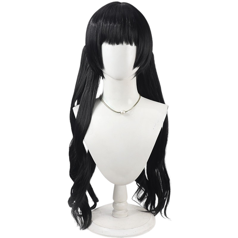 White Smoke Fuyuko Mayuzumi Cosplay Wig - Idolmaster Shiny Colors (Detachable Ponytail Scalp) (FEVERCOS)