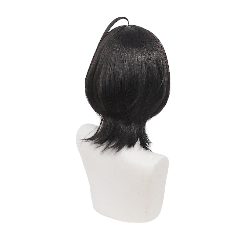 White Smoke Female Administrator Cosplay Wig - Arknights: Endfield (Black Internal Bob) (FEVERCOS)