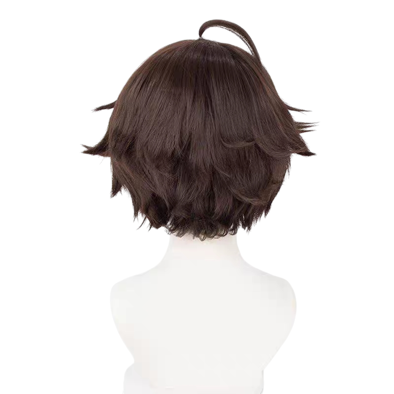 White Smoke Rintaro Suna Cosplay Wig - Haikyuu!! (Dark Brown Scalp Base) (FEVERCOS)