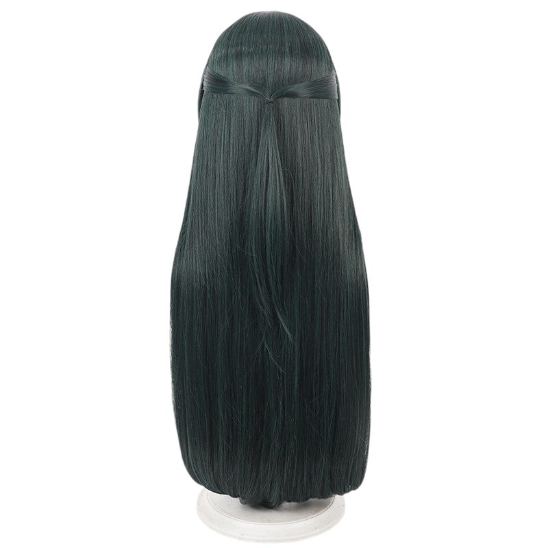 Dark Slate Gray Astra Yao Cosplay Wig - Zenless Zone Zero (Dark Green Scalp) (FEVERCOS)