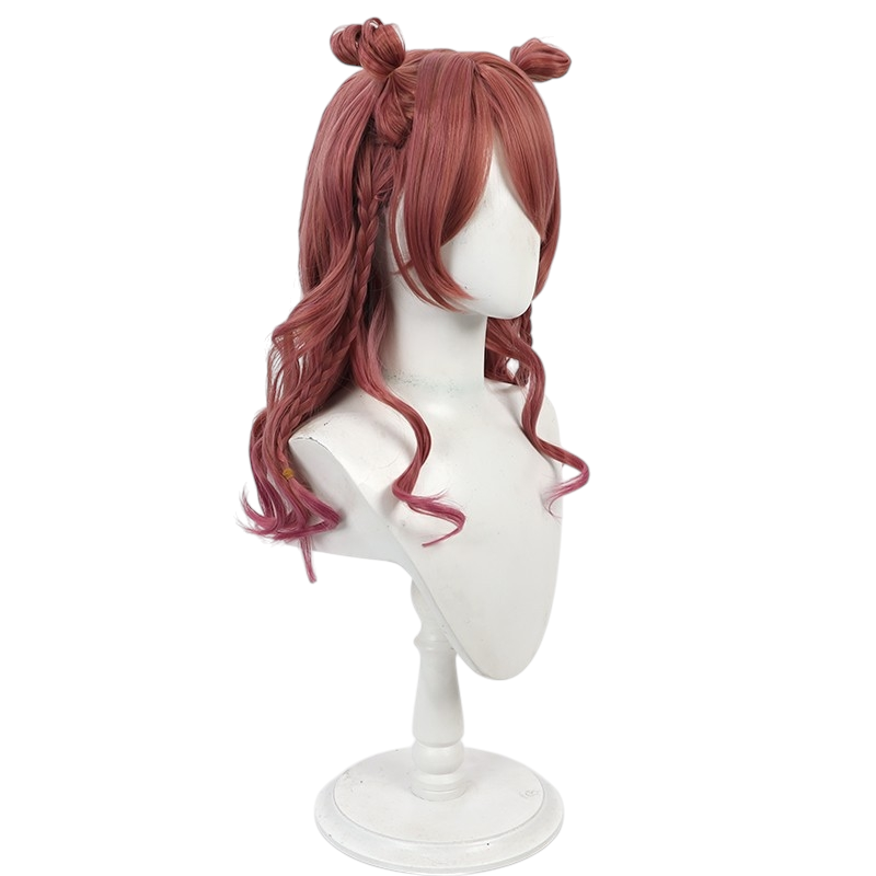 White Smoke Saki Hanami (Gradient Integrated Braid Ver.) Cosplay Wig - Gakuen Idolmaster (FEVERCOS)