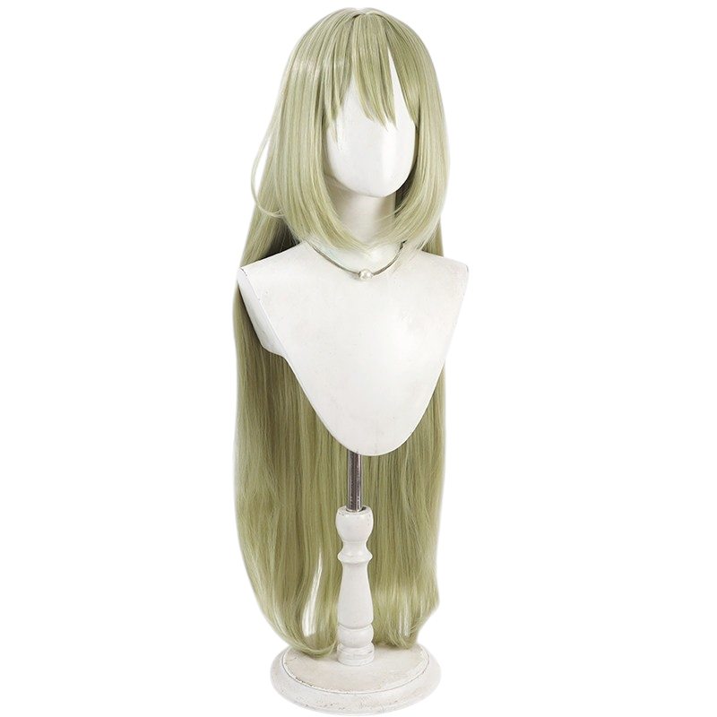 White Smoke Nichika Nanakusa Cosplay Wig - Idolmaster Shiny Colors (Long Straight Scalp) (FEVERCOS)