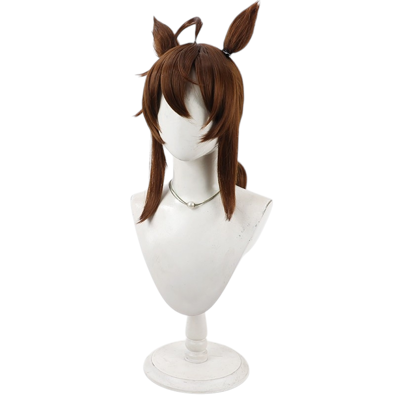 White Smoke Nakayama Festa (New Outfit Ver.) Cosplay Wig - Uma Musume: Pretty Derby (Includes Ears & Tail) (FEVERCOS)