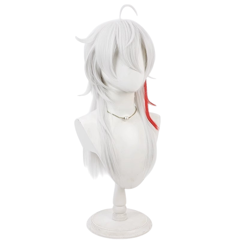 White Smoke Lynae (Variant 2) Cosplay Wig - Wuthering Waves (Long Loose Scalp Style) (FEVERCOS)