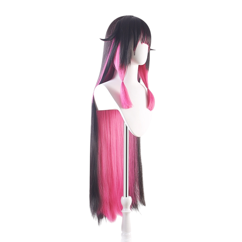 White Smoke Columbina (Damselette) Cosplay Wig - Genshin Impact (Deep Purple Gradient) (FEVERCOS)