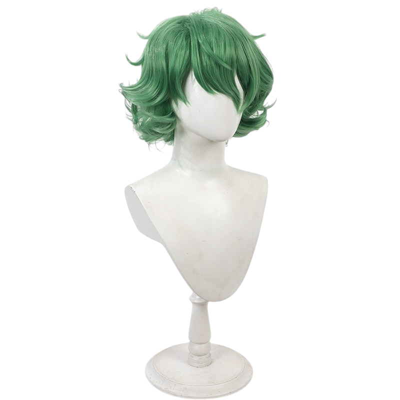 Sea Green Majima Cosplay Wig - Lycoris Recoil (Green Messy) (FEVERCOS)
