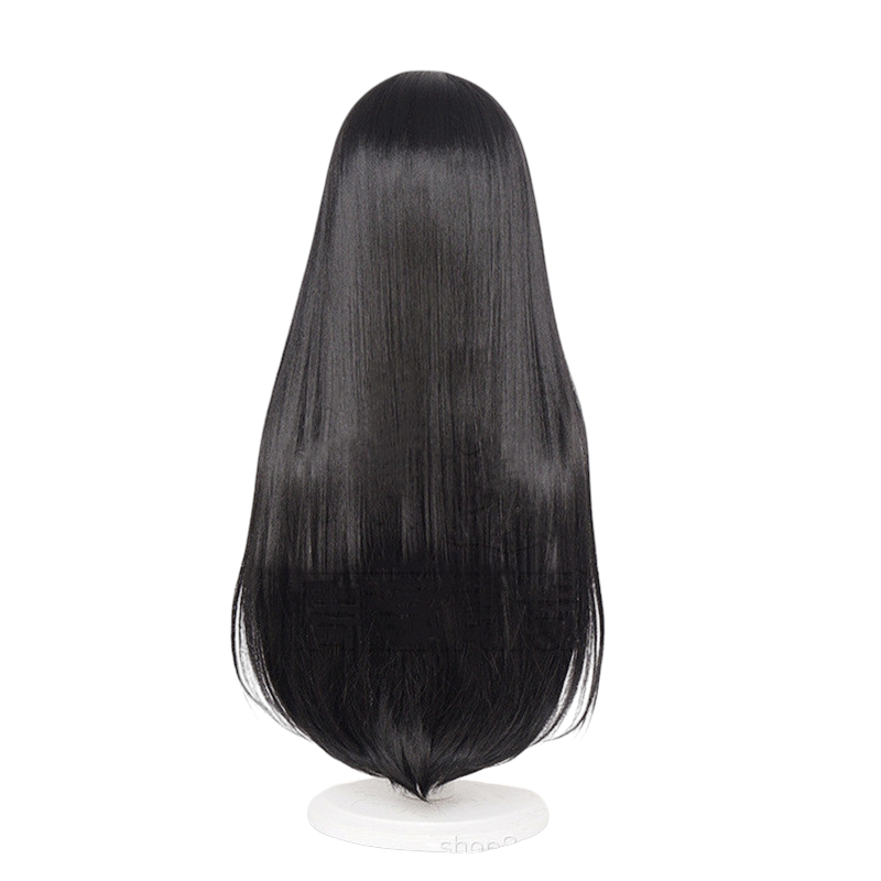 White Smoke Asa Mitaka / Yoru Cosplay Wig - Chainsaw Man Part 2 (Black Twin Tails/Loose) (FEVERCOS)