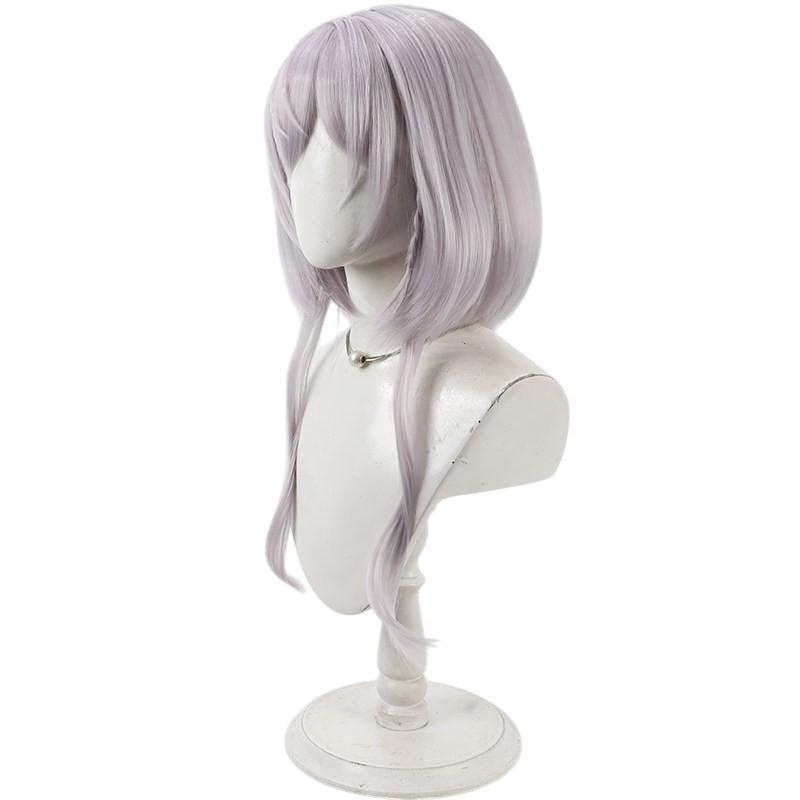 White Smoke Vestia Zeta Cosplay Wig - Hololive ID (Pale Purple Loose Scalp) (FEVERCOS)