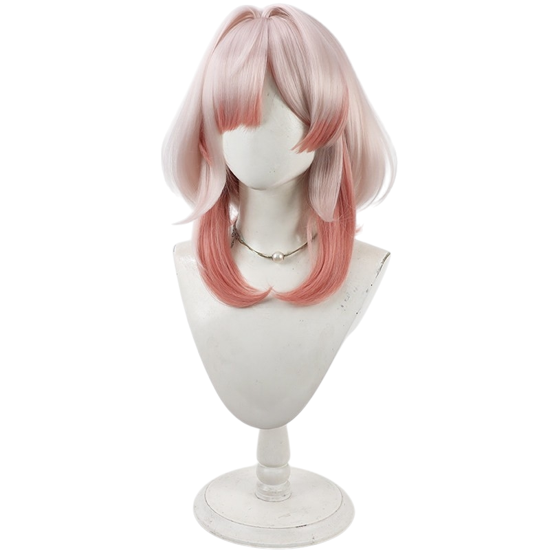 White Smoke Mifu Cosplay Wig - Arknights: Endfield (Gradient Scalp Style) (FEVERCOS)