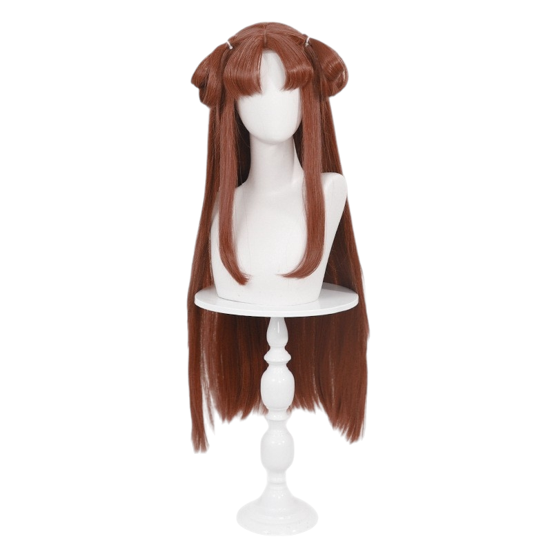 White Smoke Riju Fei Cosplay Wig - The Apothecary Diaries (Tied-up Scalp Style) (FEVERCOS)
