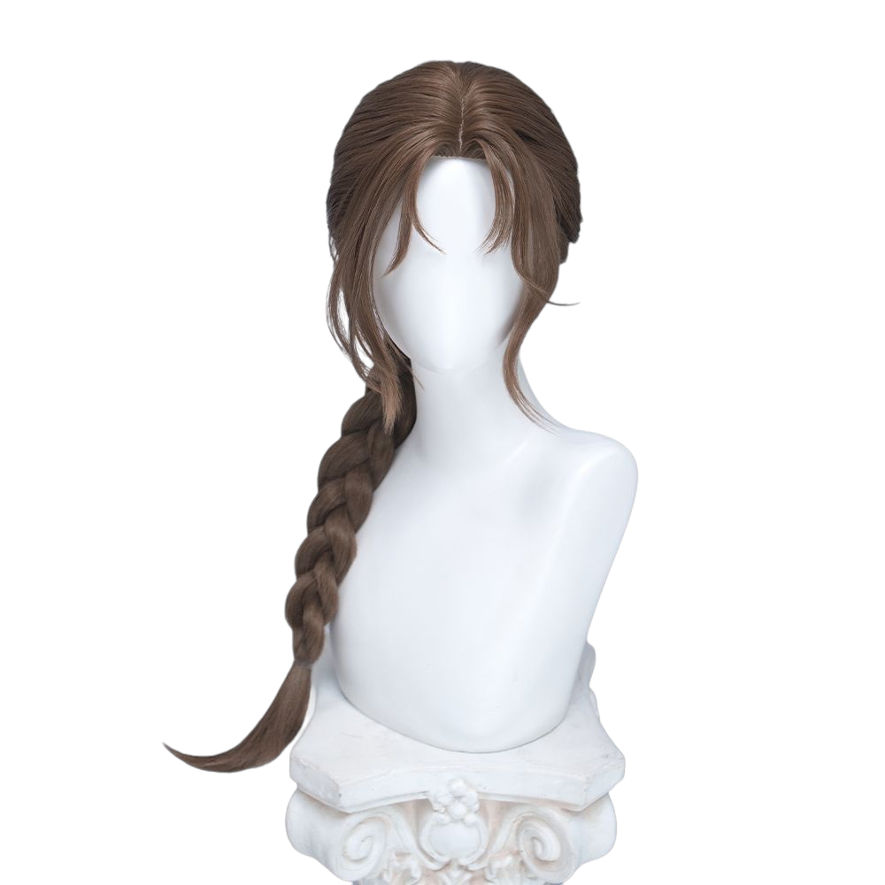 White Smoke Butterfly (Lena) Cosplay Wig - Delta Force (58cm Center Part Braids) (FEVERCOS)
