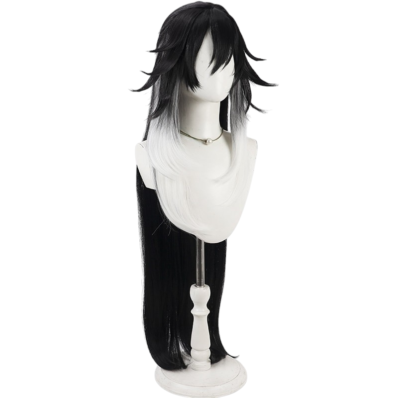 White Smoke Ramcha (Bushitu) Cosplay Wig - Honkai: Star Rail (Gradient Scalp Style) (FEVERCOS)