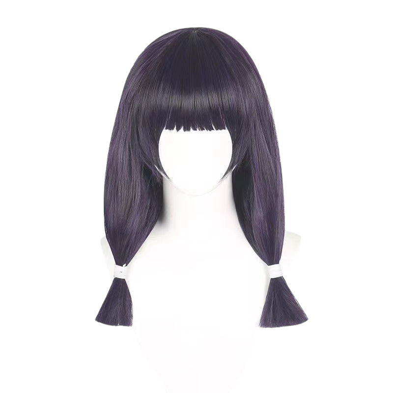 White Smoke Utahime Iori (Jujutsu High Ver.) Cosplay Wig - Jujutsu Kaisen (Dark Purple Scalp) (FEVERCOS)